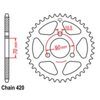 Rear Sprocket Steel 47T 420