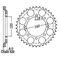 Rear Sprocket Steel 43T 520