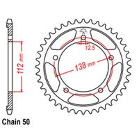 Rear Sprocket - Honda - 530 - Steel - 39T