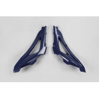 UFO Husqvarna Radiator Shrouds CR/WR 06-13/ TC/TE 250/450 05-07 - Blue