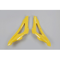 UFO Husqvarna Radiator Shrouds CR/WR 06-13/ TC/TE 250/450 05-07 - Yellow