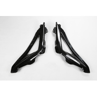 UFO Upper Radiator Shrouds - Husqvarna CR/WR 125 09-13/TC/TE/TX 250 09-13/TC/TE 310 11-13 - Black