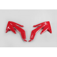 UFO Honda Radiator Shrouds CRF450R 2005-2008 - Red 00-18