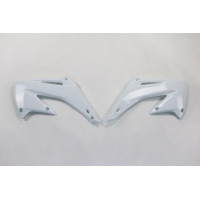 UFO Honda Radiator Shrouds CR125/250 2002-2007 - White