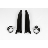 UFO Kawasaki Fork Slider Protectors KX125/KX250/KX500 1996-2003 - Black