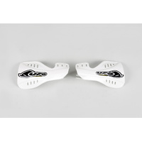 UFO Handguards - Kawasaki KX 125/250 04-20 - White