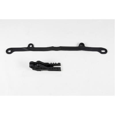 UFO Chain Guide/Swingarm Slider Kit - Kawasaki 06-08 - Black