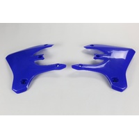 UFO Yamaha Radiator Shrouds YZF250/450 03-05/WRF 05-06 - Blue