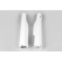 UFO Fork Slider Protector - Yamaha YZ 125/250/YZF 250/450 05-07/WRF 250 05-19/WRF 450 05-15 - White