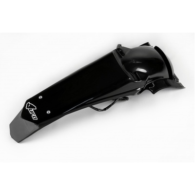 UFO Rear Fender With Led Tail Light - Yamaha Wr250F 07-14/450F 07-11 - Black