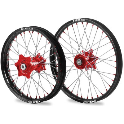 KITE EXCEL ONE SPORT WHEEL SET HONDA CR 250 02-07 CRF 450 02-12 RED