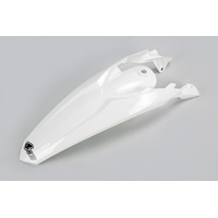 UFO KTM Rear Fender 125/150/250SX 11-15/250SX 16/250/350/450/505SXF 11-15 - White