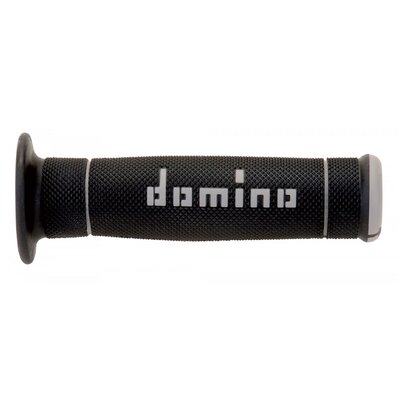 DOMINO GRIPS TRIALS A240 SLIM BLACK SILVER