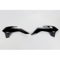 UFO Radiator Shrouds - KTM SX 85 13-17 - Black