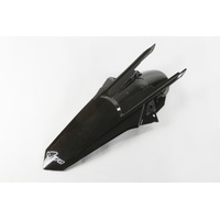 UFO Rear Fender With Lugs - KTM - EXC 17-18 - Black