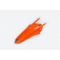 UFO Rear Fender With Lugs - KTM EXC/EXC-F 17-19 - Orange (98-18)