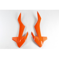 UFO Radiator Shrouds - KTM - 85SX 18-23 - Orange