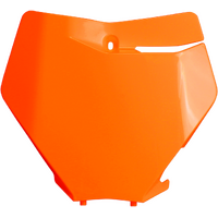 UFO Front Number Plate - KTM SX/SXF 19 98-19 - Orange