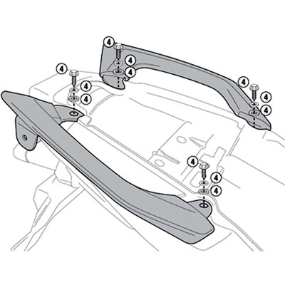 KIT TO MNT PL4003CAM WITHOUT 451F