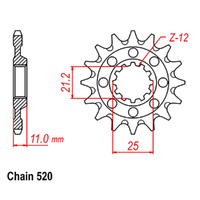 FR SPR STL 13T 520P