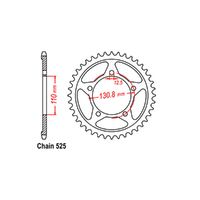 RR SPR STEEL 45T 525P