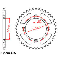 NEW RR SPR STEEL 40T 415P