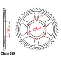 RR SPR STEEL 47T 525P