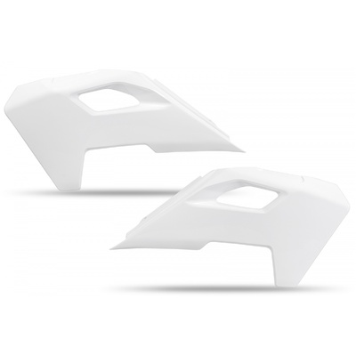 UFO Radiator Covers - Husky TC125/250/TX300/FC250/350/450/FX350/450 2023 - White