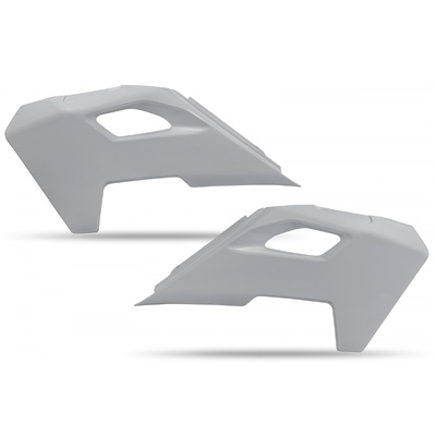 UFO Radiator Covers - Husky TC125/250/TX300/FC250/350/450/FX350/450 2023 - Grey