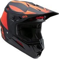 Answer AR-3 Phantom Helmet - Black/Red