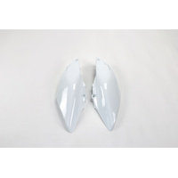 UFO Honda Side Panels CR250R 14-16/CR450R 13-16 - White