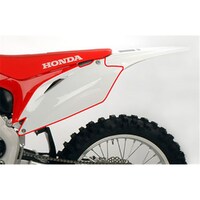 UFO Side Panel - Honda - CRF250R 14-17/CRF450R 13-16 - White 