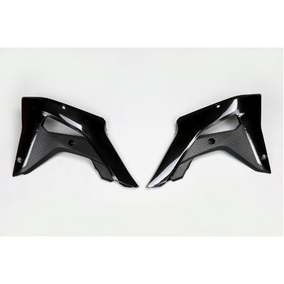 UFO Radiator Shrouds - Honda - CRF450RX 17-18 - Black