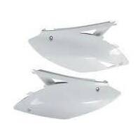 UFO Side Panel - Kawasaki - KX250F 09-12 - White