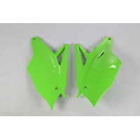 UFO Side Panels - Kawasaki KXF 250 17-20/KXF 450 16-18 - Green