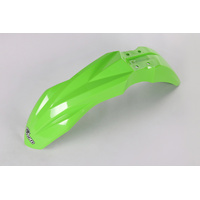 UFO Front Fender - Green - Kawasaki - KX250F 18/KX450F 18