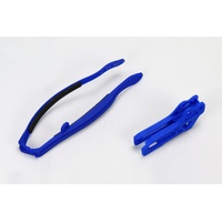 UFO Yamaha Chain Guide Swingarm Slider Kit YZ125/250 15-18 YZF/WRF250/450 07-08 - Blue