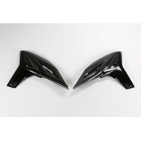 UFO Radiator Shrouds - Yamaha YZF 250 2010 - Black