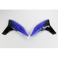 UFO YZF250 10 RAD SHRDS RFLX BLU