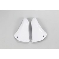 UFO Yamaha Radiator Shrouds YZF450 2010-2013 - White