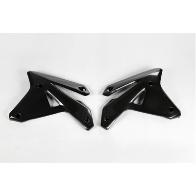 UFO Radiator Shrouds - Suzuki RMz450 2007 - Black