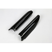 UFO Suzuki Fork Slider Covers RM125/250 07-11/RMZ250/450 07-19 - Black