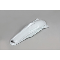 UFO Rear Fender - Suzuki RMZ 250 19-20/RMZ 450 18-20 - White