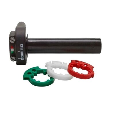 DOMINO THROTTLE XM2 ROAD BLACK