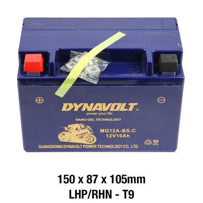 DYNAVOLT N.GEL MG12A-BS-C 10Ah