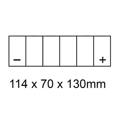 ROADSTAR, MF CTX7L-BS/T4 6Ah C