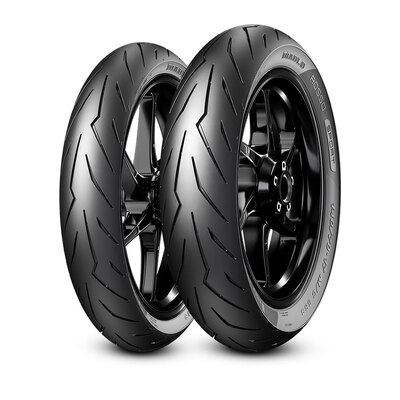 Pirelli Diablo Rosso Sport Scooter Front/Rear 80/80-14 43S TL