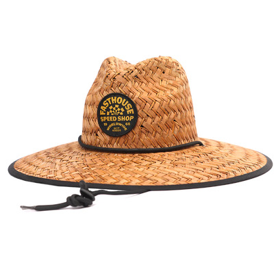 Fasthouse Deco Straw Hat - Dark Natural - OS