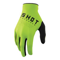 Shot Youth Raw Glove - Green