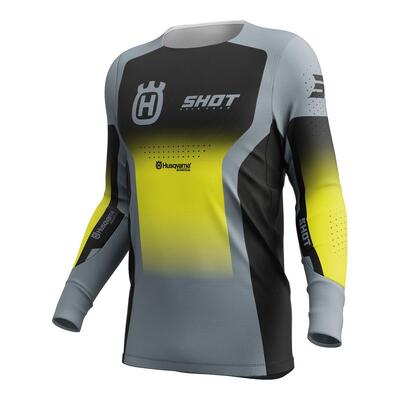 Shot Aerolite HVA Jersey - Black/Grey